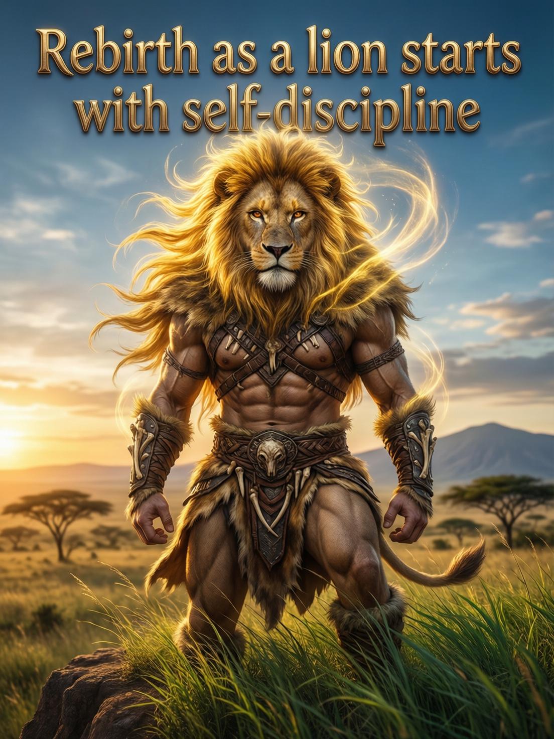 Rebirth as a lion starts with self-discipline cover