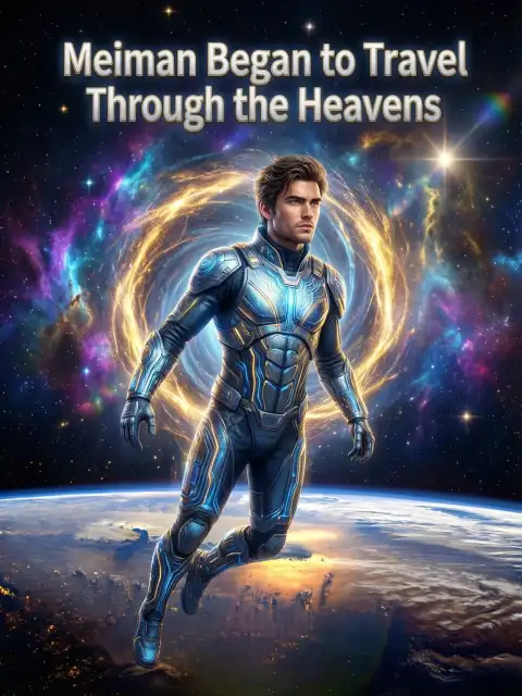 Meiman began to travel through the heavens cover