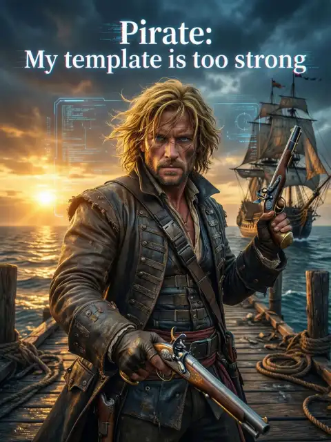 Pirate: My template is too strong cover