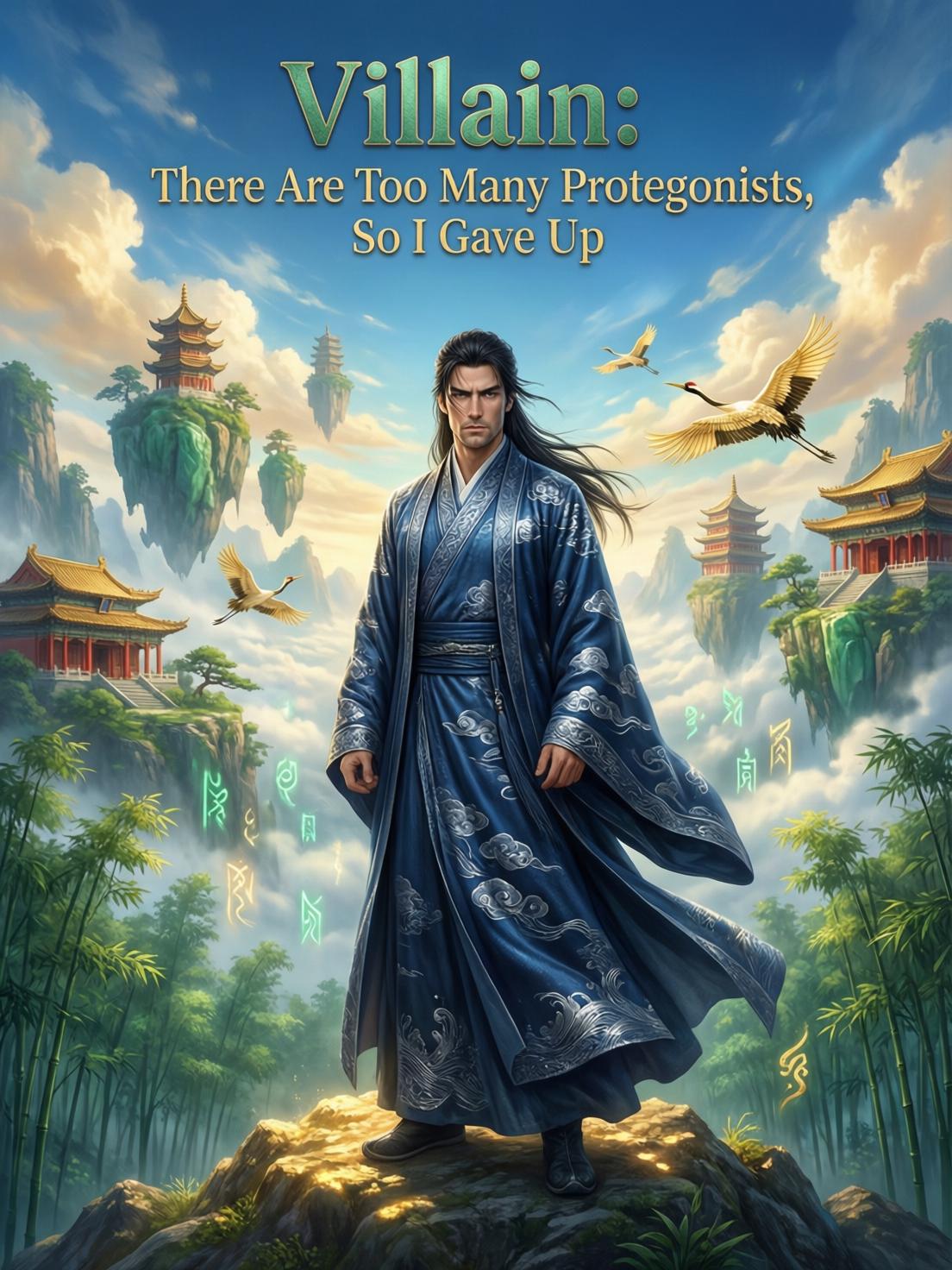 Villain: There Are Too Many Protagonists, So I Gave Up cover