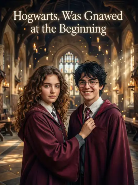 Hogwarts, was gnawed at the beginning cover