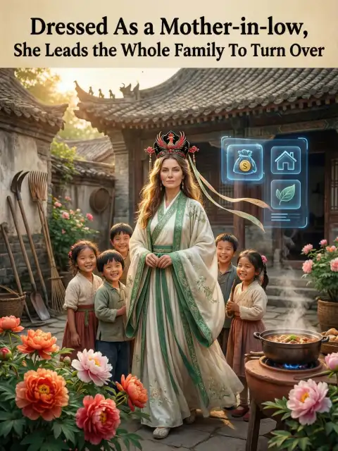 Dressed As a Mother-in-law, She Leads the Whole Family To Turn Over cover
