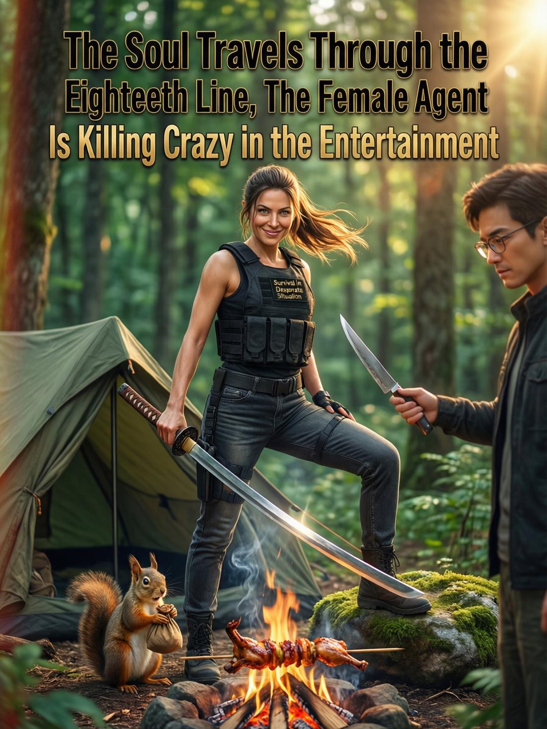 The soul travels through the eighteenth line, the female agent is killing crazy in the entertainment cover