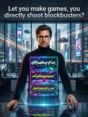 Let you make games, you directly shoot blockbusters? cover