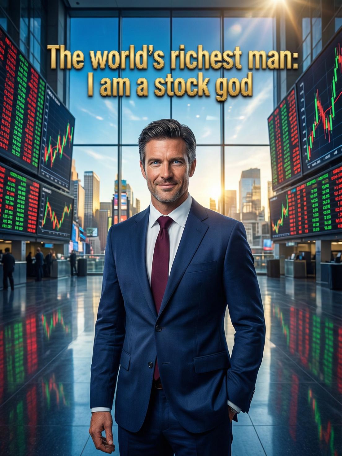 The world's richest man: I am a stock god cover