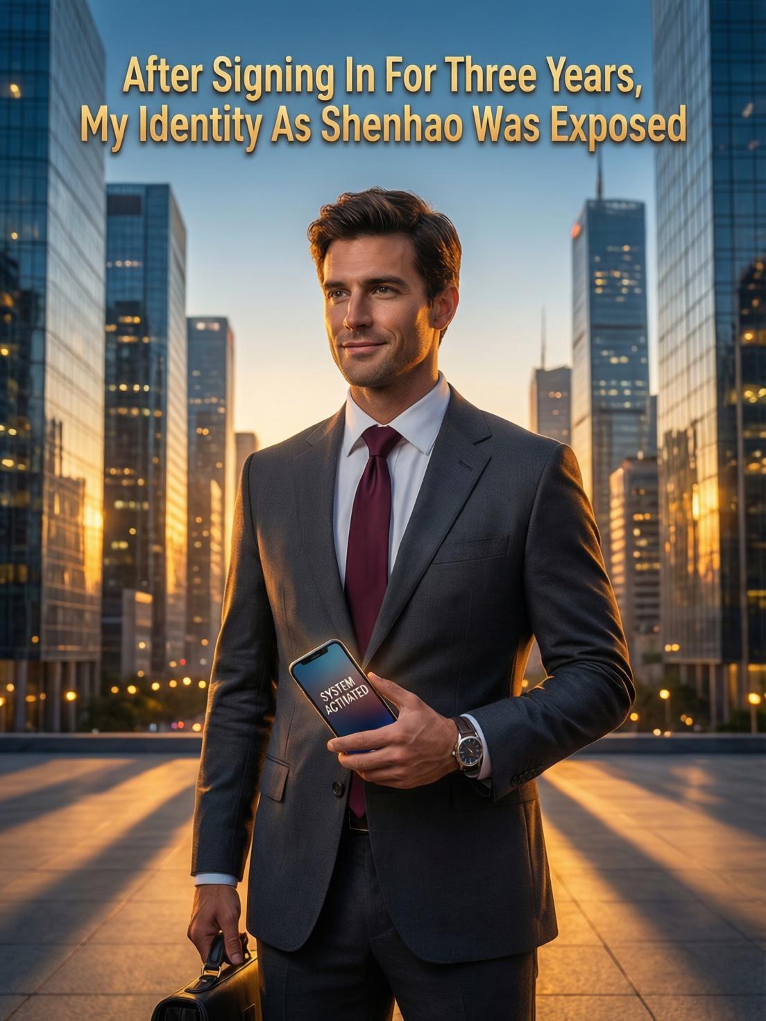 After Signing In For Three Years, My Identity As Shenhao Was Exposed cover