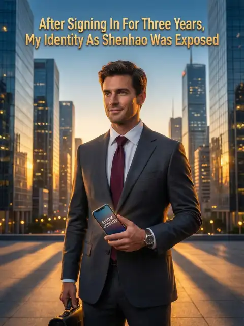 After Signing In For Three Years, My Identity As Shenhao Was Exposed cover