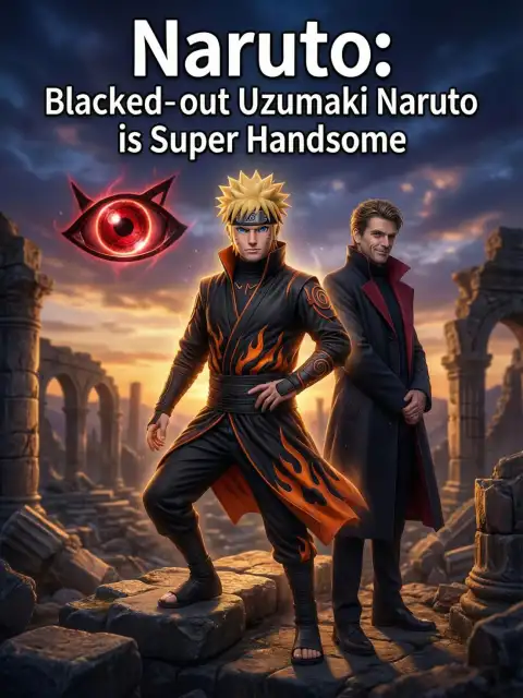 Naruto: Blacked-out Uzumaki Naruto is Super Handsome cover