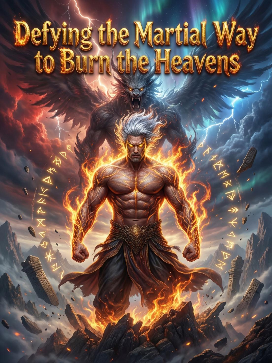 Defying the Martial Way to Burn the Heavens cover