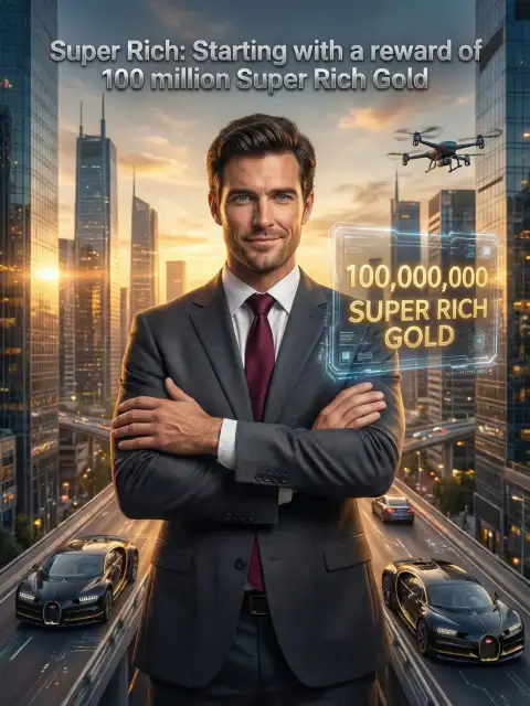 Super Rich: Starting with a reward of 100 million Super Rich Gold cover