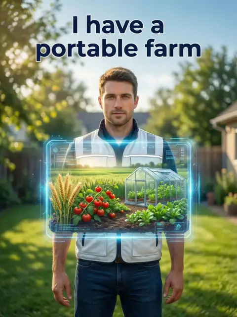 I have a portable farm cover