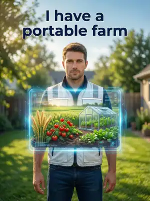 I have a portable farm cover