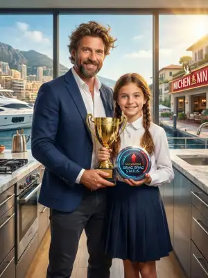 Dad: I rely on my daughter to brag to become the richest man cover