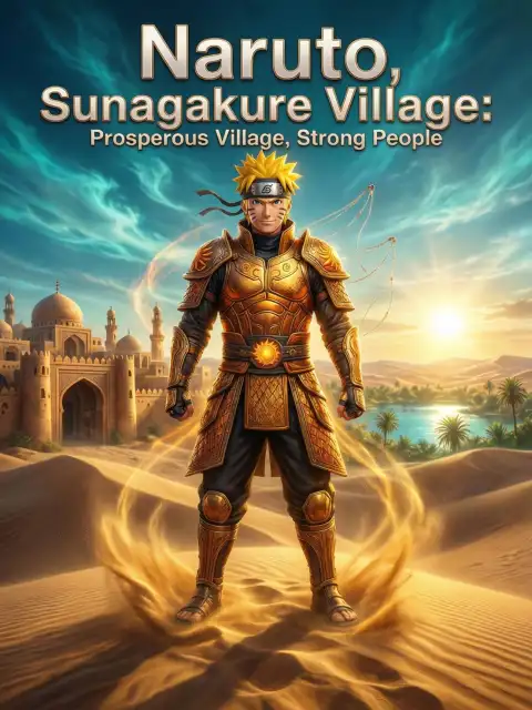 Naruto, Sunagakure Village: Prosperous Village, Strong People cover