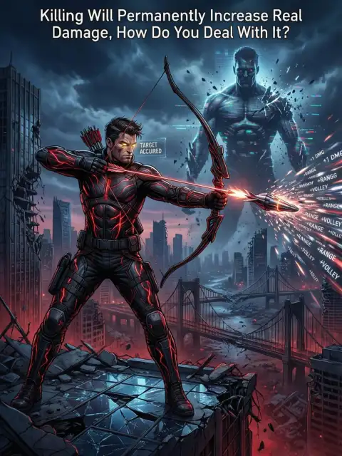 Killing will permanently increase real damage, how do you deal with it? cover