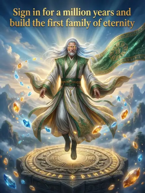 Sign in for a million years and build the first family of eternity cover
