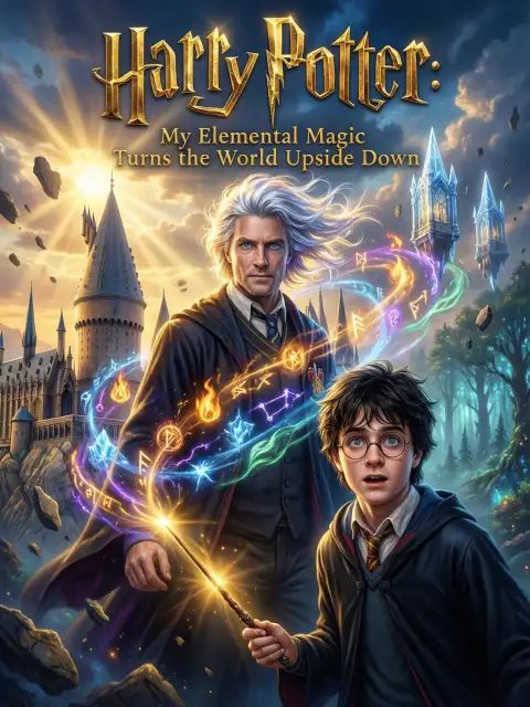 Harry Potter: My Elemental Magic Turns the World Upside down. cover