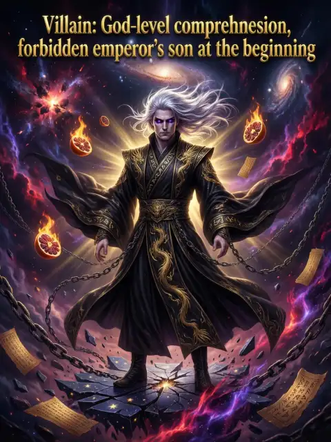 Villain: God-level comprehension, forbidden emperor's son at the beginning cover
