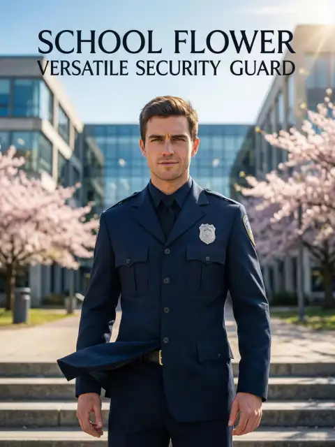 School Flower Versatile Security Guard cover