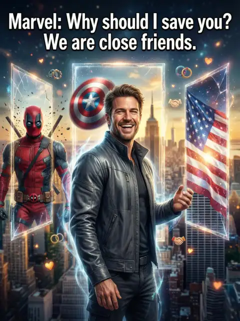Marvel: Why should I save you? We are close friends. cover