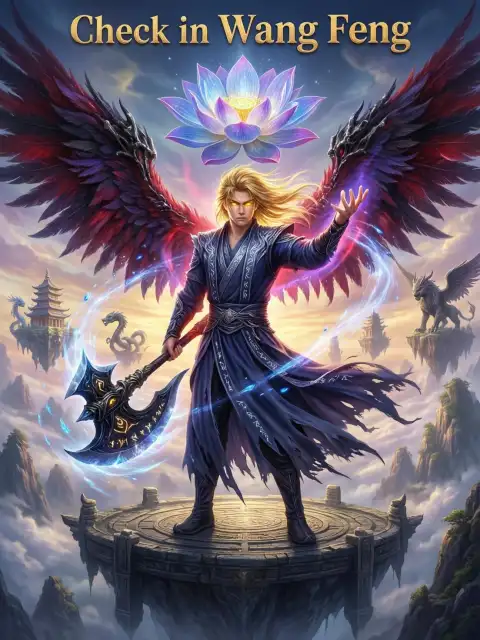 Check in Wang Feng from Douluo cover