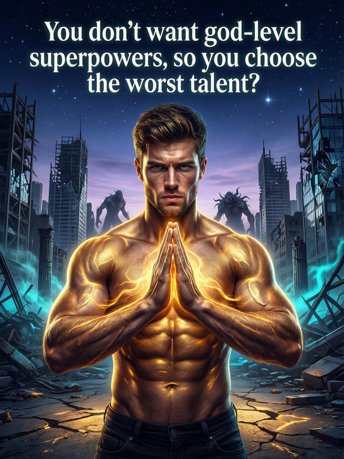 You don’t want god-level superpowers, so you choose the worst talent? cover