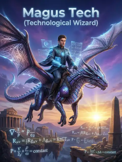 Magus Tech (Technological Wizard) cover