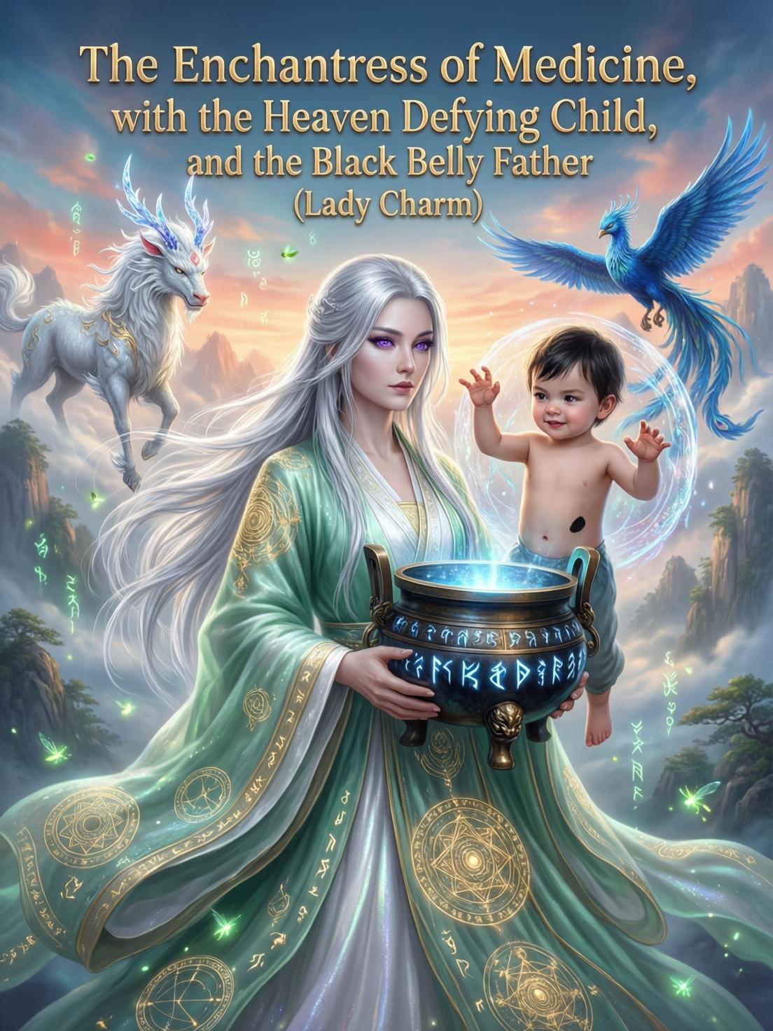 The Enchantress of Medicine, with the Heaven Defying Child, and the Black Belly Father (Lady Charm) cover