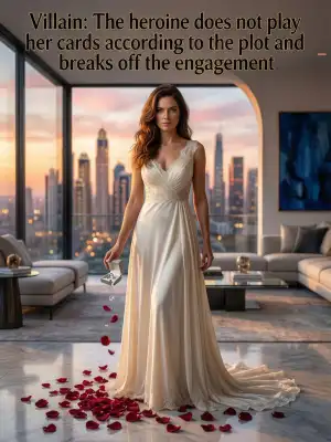 Villain_ The heroine does not play her cards according to the plot and breaks off the engagement at cover