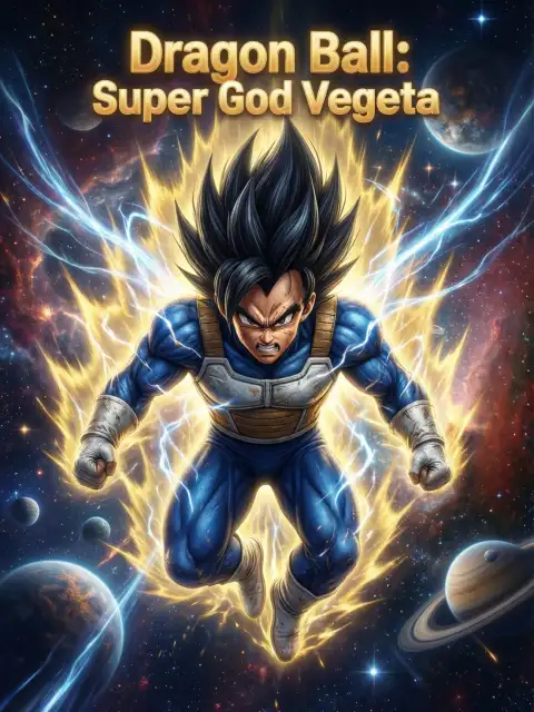 Dragon Ball: Super God Vegeta cover