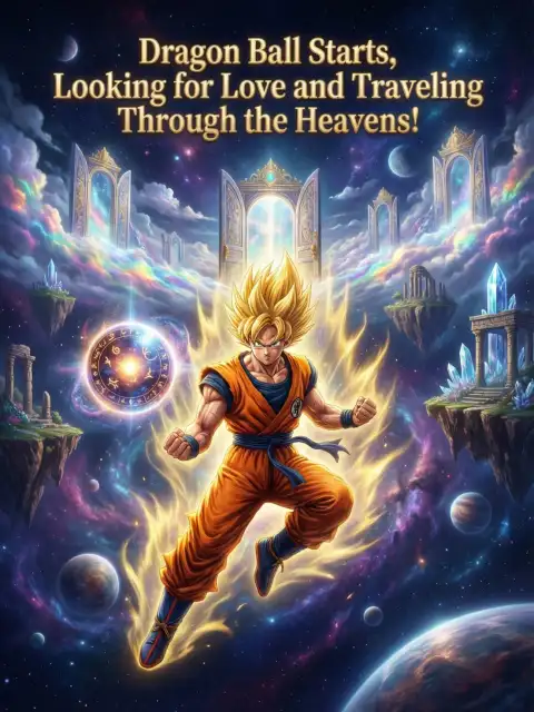 Dragon Ball starts, looking for love and traveling through the heavens! cover