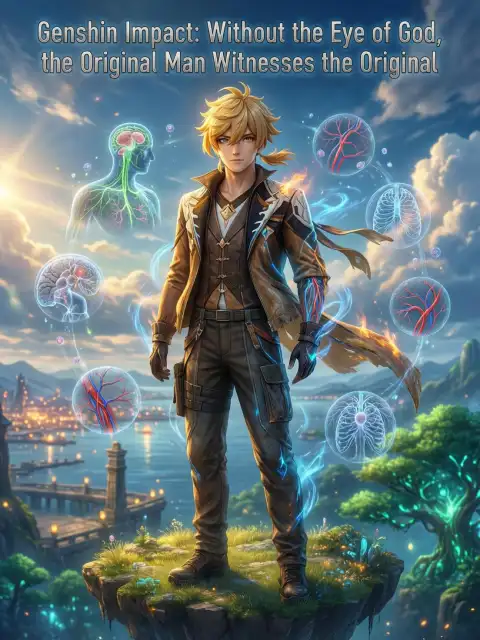 Genshin Impact: Without the Eye of God, the Original Man Witnesses the Original cover