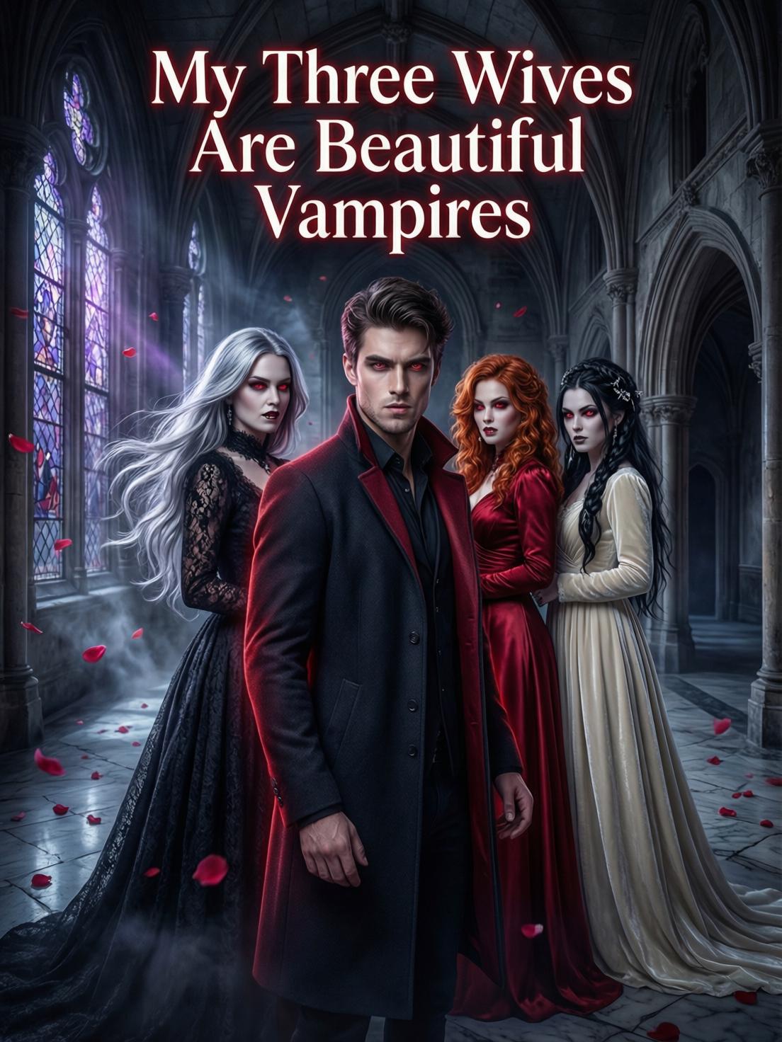 My Three Wives Are Beautiful Vampires. cover