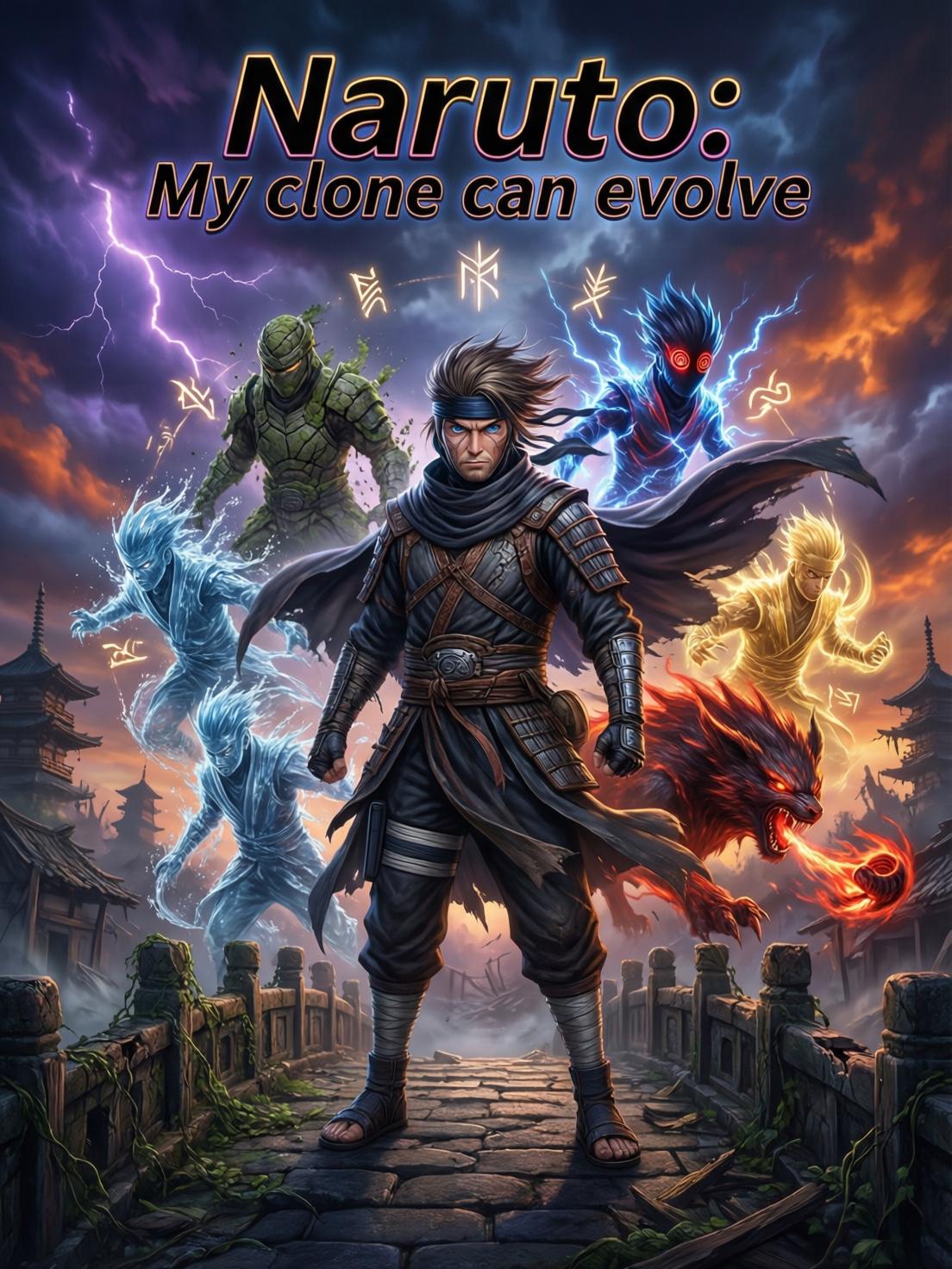 Naruto: My clone can evolve cover