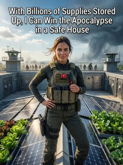With billions of supplies stored up, I can win the apocalypse in a safe house cover