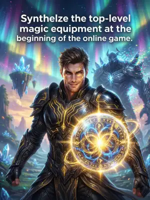 Synthesize the top-level magic equipment at the beginning of the online game cover