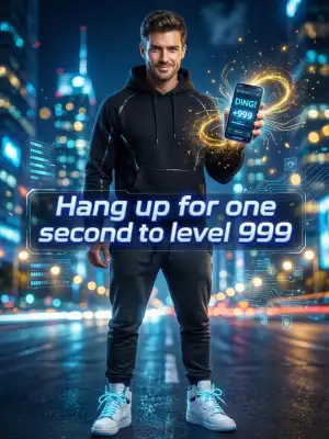 Hang up for one second to level 999 cover