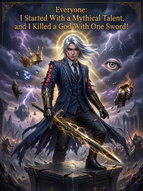 Everyone: I started with a mythical talent, and I killed a god with one sword cover