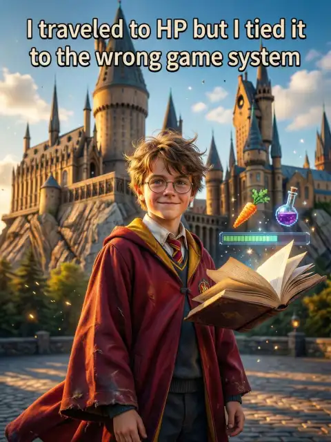 I traveled to HP but I tied it to the wrong game system cover