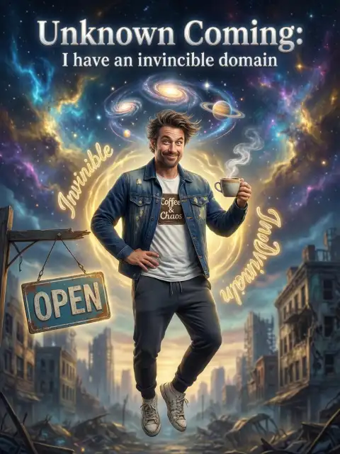 Unknown Coming: I have an invincible domain cover