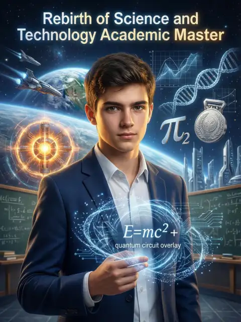 Rebirth of science and technology academic master cover