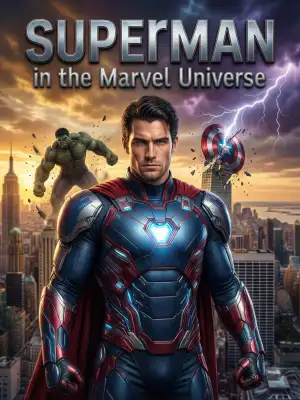 Superman in the Marvel Universe cover
