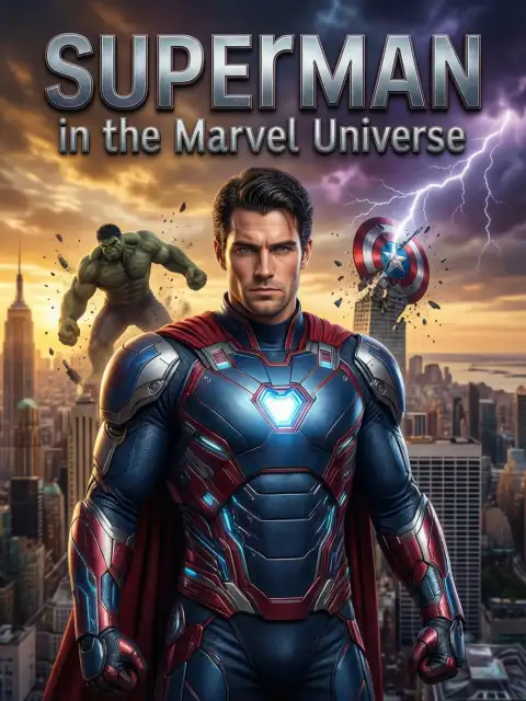 Superman in the Marvel Universe cover