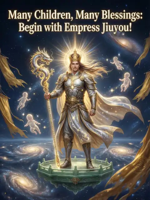 Many children, many blessings, start with finding Empress Jiuyou! cover