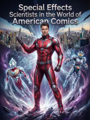 Special effects scientists in the world of American comics cover