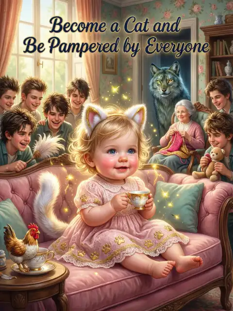 Become a Cat and Be Pampered by Everyone cover