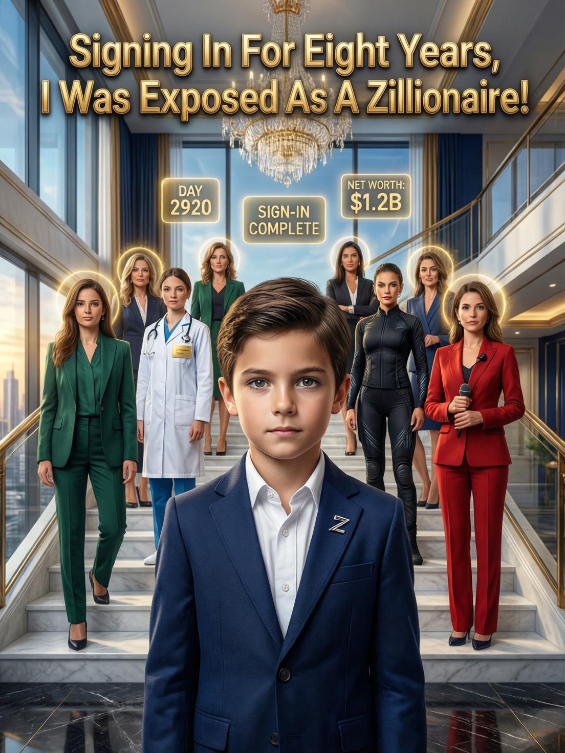 Signing In For Eight Years, I Was Exposed As A Zillionaire! cover