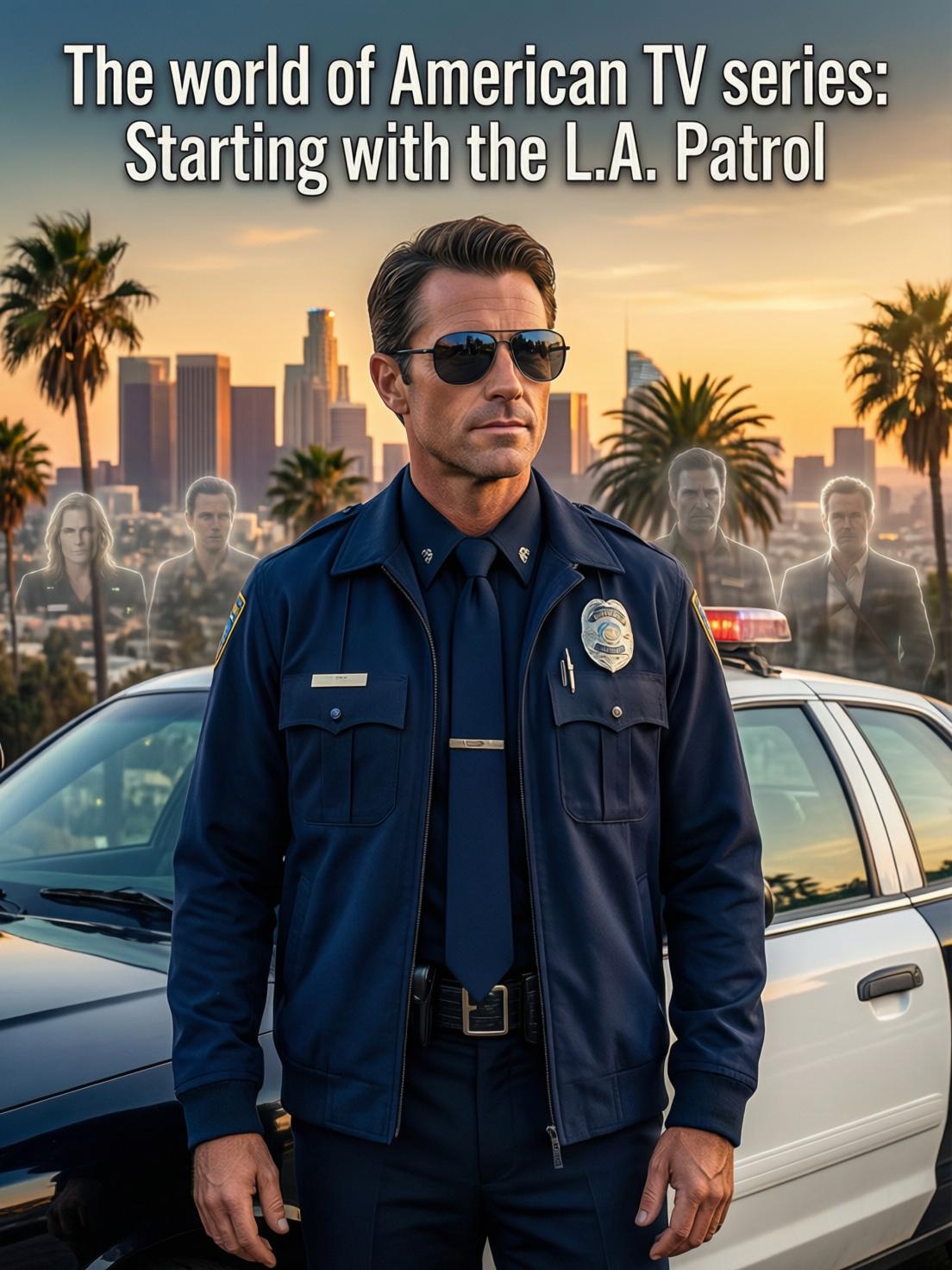 The world of American TV series: Starting with the L.A. Patrol cover