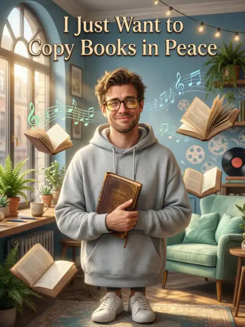 I Just Want to Copy Books in Peace cover