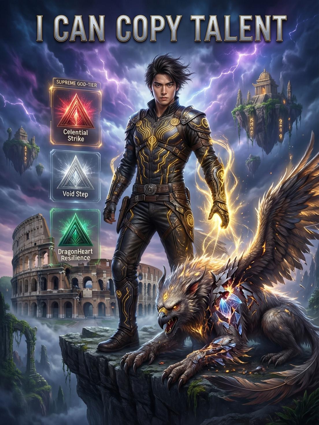 I Can Copy Talent Novel cover